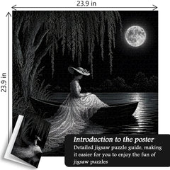 Moonlit Serenity Jigsaw Puzzle 1000 Piece