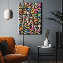 Varied Floral Skulls Jigsaw Puzzle 1000 Piece