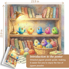 Cozy Book Chorus Jigsaw Puzzle 1000 Piece