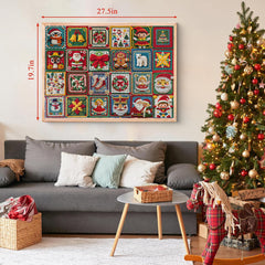 Puzzle de Noël au crochet 1000 pièces