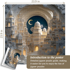 Paper City Art Jigsaw Puzzle 1000 Pieces