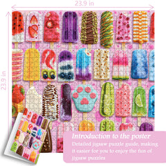Popsicle Garden Jigsaw Puzzle 1000 Pieces