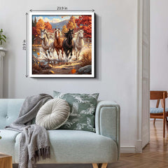 Autumn Horse Gallop Jigsaw Puzzle 1000 Pieces