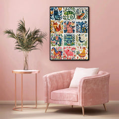 Painted Creatures Jigsaw Puzzle 1000 Pieces