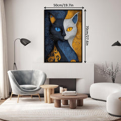 Blue Gold Gaze Puzzle en 1000 pièces