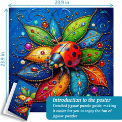 Colorburst Beetle Jigsaw Puzzle 1000 Pieces