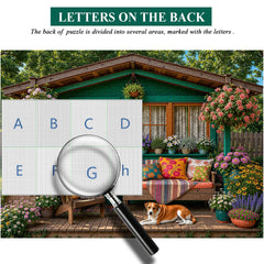 Sunlit Porch Retreat Jigsaw Puzzle 1000 Pieces