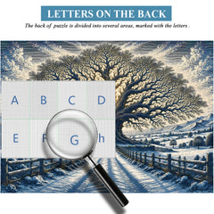Winter Tree of Light Jigsaw Puzzle 1000 Piece
