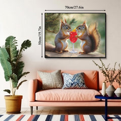 Puzzle de 1000 pièces Tipsy Squirrel