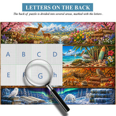 Seasons on the Shelf Jigsaw Puzzle 1000 Pieces