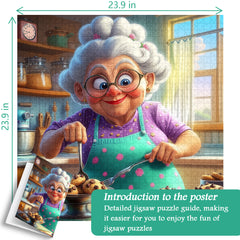 Grandma's Cookie House Jigsaw Puzzle 1000 Pieces