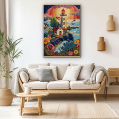 Threadwork Lighthouse Jigsaw Puzzle 1000 Pieces