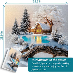 Winter's Secret Realm Jigsaw Puzzle 1000 Pieces
