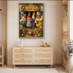 Chicken Garden Club Jigsaw Puzzle 1000 Pieces