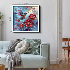 Gemstone Hummingbird Jigsaw Puzzle 1000 Pieces