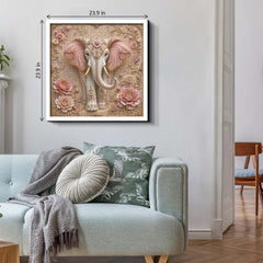 Floral Jewel Elephant Jigsaw Puzzle 1000 Piece