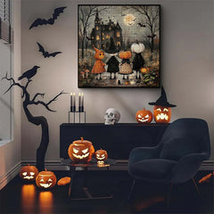 Friends’ Halloween Walk Jigsaw Puzzle 1000 Piece