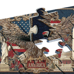 American Eagle Glory Jigsaw Puzzle 1000 Pieces