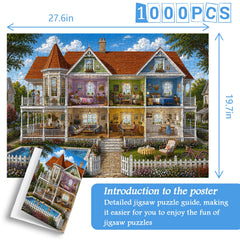 Warm Homestead Jigsaw Puzzle 1000 Piece