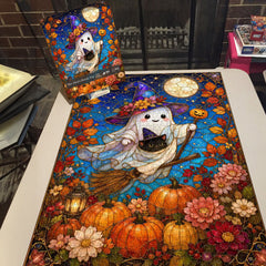 The Ghost's Broom Trip Jigsaw Puzzle 1000 Pieces
