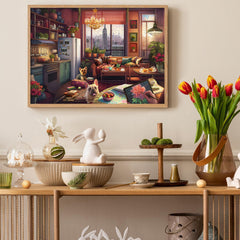 Urban Warm Home Jigsaw Puzzle 1000 Pieces