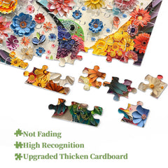 Hummingbird Flying Jigsaw Puzzles 1000 Pieces