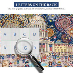 Fireworks & Freedom Jigsaw Puzzle 1000 Pieces