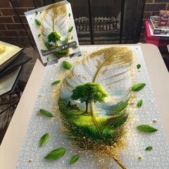 Feather Oasis Jigsaw Puzzle 1000 Pieces