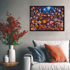 Animal Carnival Night Jigsaw Puzzle 1000 Piece
