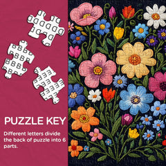 Wildflower Symphony Jigsaw Puzzle 1000 Pieces