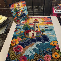 Threadwork Lighthouse Jigsaw Puzzle 1000 Pieces