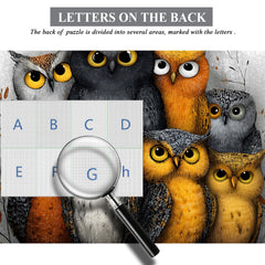 Whimsical Owls Jigsaw Puzzle 1000 Pieces