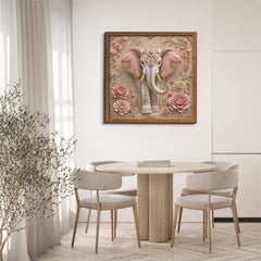 Floral Jewel Elephant Jigsaw Puzzle 1000 Piece