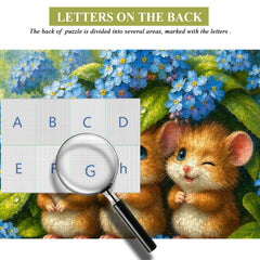 Rainy Mice Jigsaw Puzzle 1000 Piece