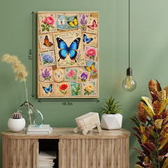 Butterfly Postage Jigsaw Puzzle 1000 Piece