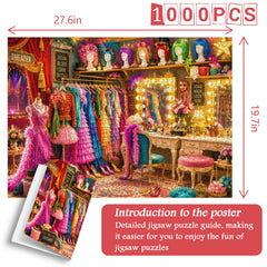 Theater Treasures Jigsaw Puzzle 1000 Pieces