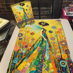 Mosaic Flower Fairy Jigsaw Puzzle 1000 Pieces