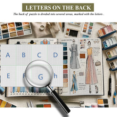 Design Diary Jigsaw Puzzle 1000 Pieces