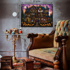 Halloween Carnival Mansion Jigsaw Puzzle 1000 Pieces