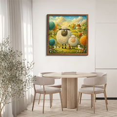 Sheep Haven Jigsaw Puzzle 1000 Pieces