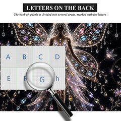 Gemstone Fairy Silhouette Jigsaw Puzzle 1000 Pieces