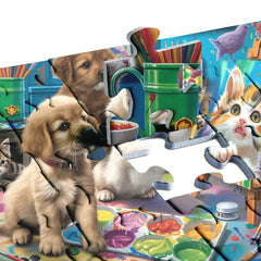 Cute Pet Art StudioJigsaw Puzzle 1000 Pieces