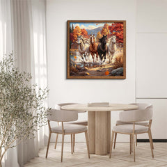 Autumn Horse Gallop Jigsaw Puzzle 1000 Pieces