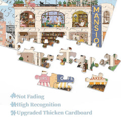 City Mansion Jigsaw Puzzle 1000 Piece