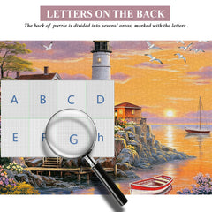 Lighthouse Cove Jigsaw Puzzle 1000 Pieces