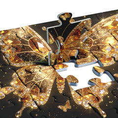 Midnight Gold Wings Jigsaw Puzzle 1000 Pieces