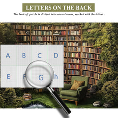 Natural's Library Jigsaw Puzzle 1000 Pieces