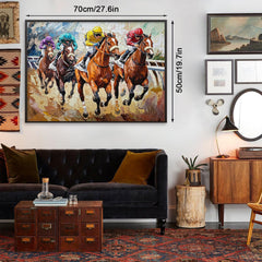Race Horses Art Jigsaw Puzzle 1000 Piece