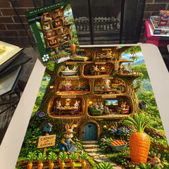 Rabbit Treehouse Jigsaw Puzzle 1000 Piece