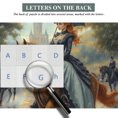 The Lady in the Rain Jigsaw Puzzle 1000 Pieces